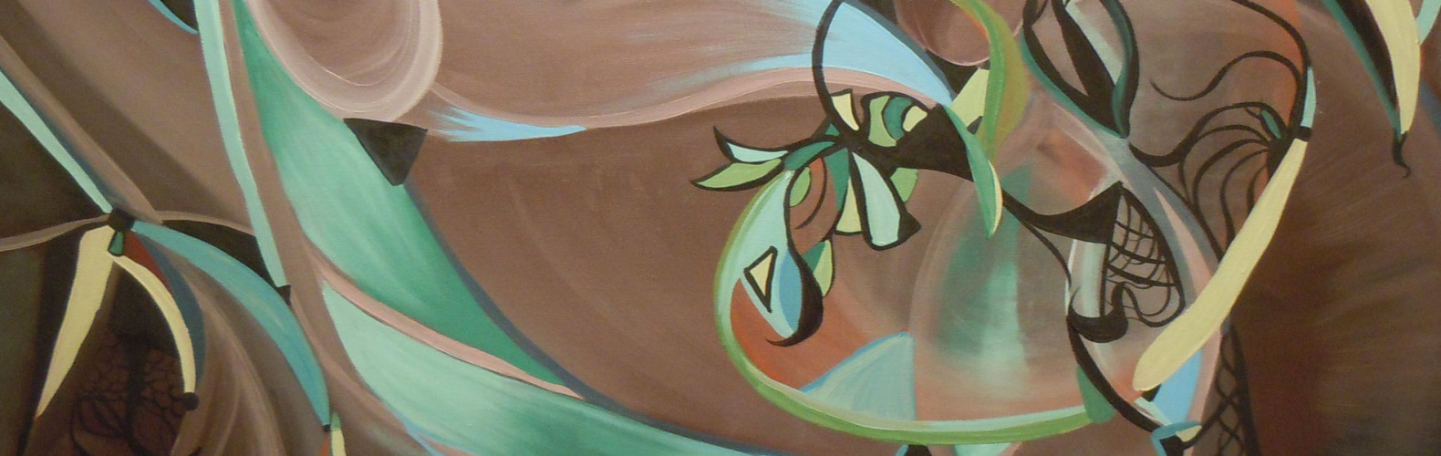 Atlanta Abstract Artists Butterfly and Butterflies Landscape Art